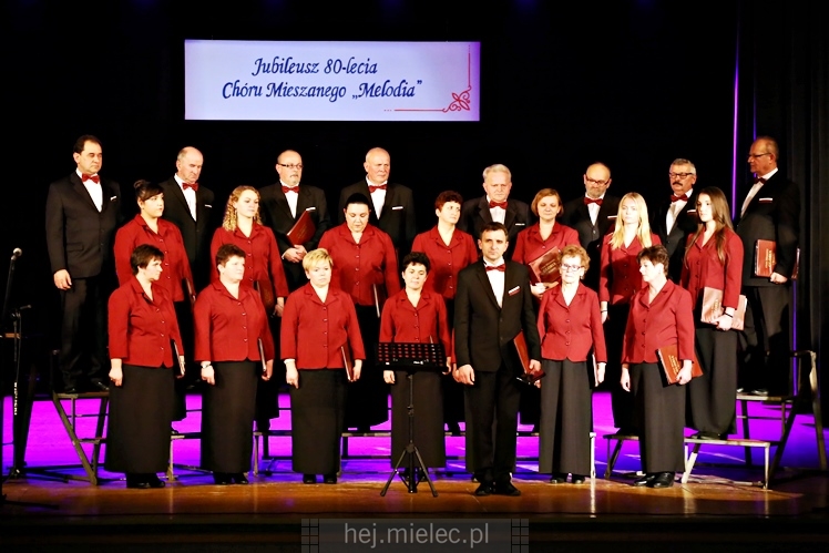 Koncert jubileuszowy z okazji 80-lecia Chóru Mieszanego MELODIA