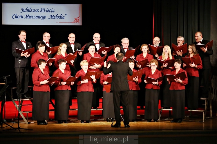 Koncert jubileuszowy z okazji 80-lecia Chóru Mieszanego MELODIA