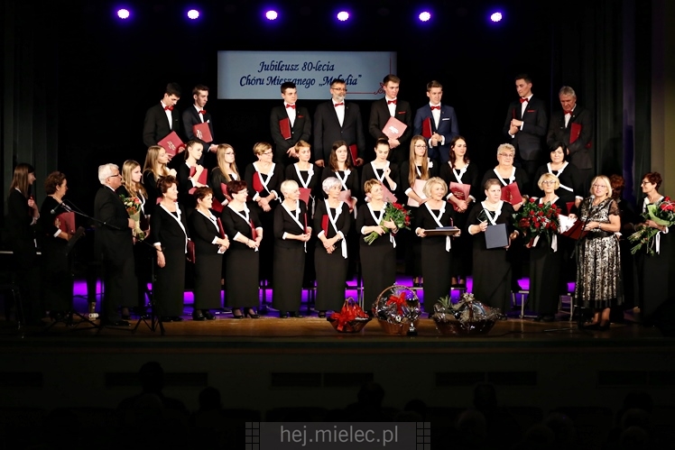 Koncert jubileuszowy z okazji 80-lecia Chóru Mieszanego MELODIA