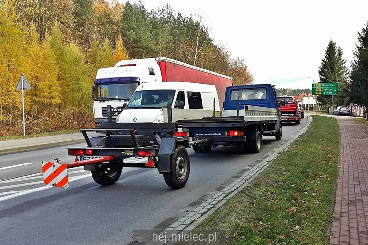 Zderzenie trzech pojazdów na Wolności! Utrudnienia!
