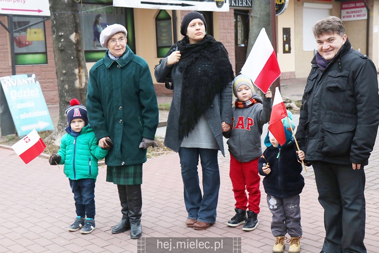 Mielczanie obchodzą Rocznicę Odzyskania Niepodległości przez Polskę
