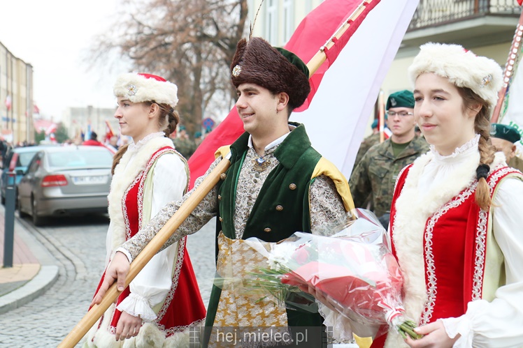 Mielczanie obchodzą Rocznicę Odzyskania Niepodległości przez Polskę