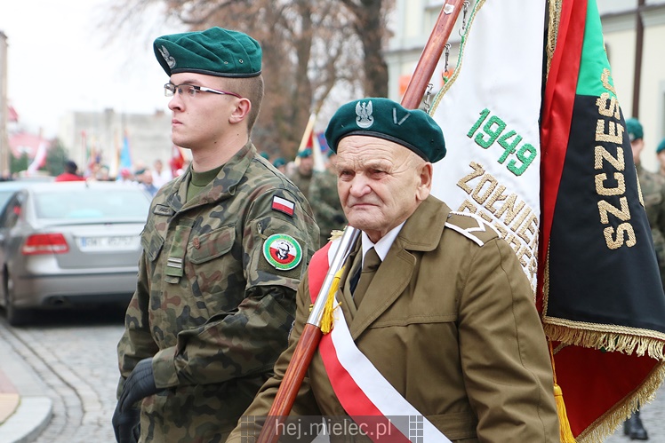 Mielczanie obchodzą Rocznicę Odzyskania Niepodległości przez Polskę