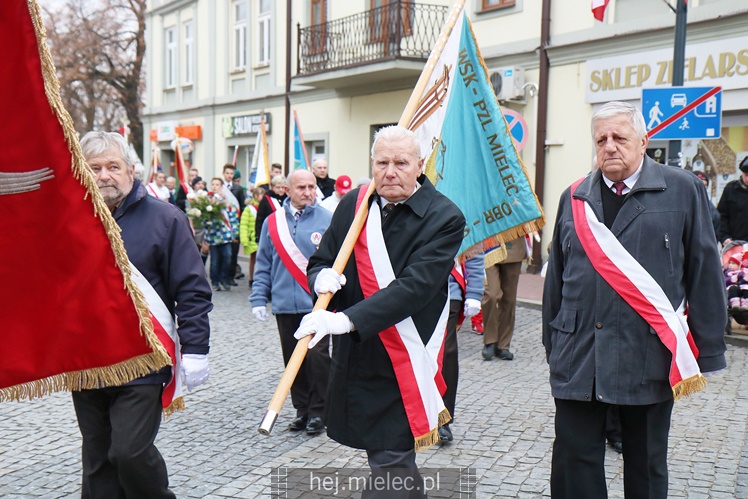 Mielczanie obchodzą Rocznicę Odzyskania Niepodległości przez Polskę