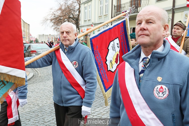 Mielczanie obchodzą Rocznicę Odzyskania Niepodległości przez Polskę