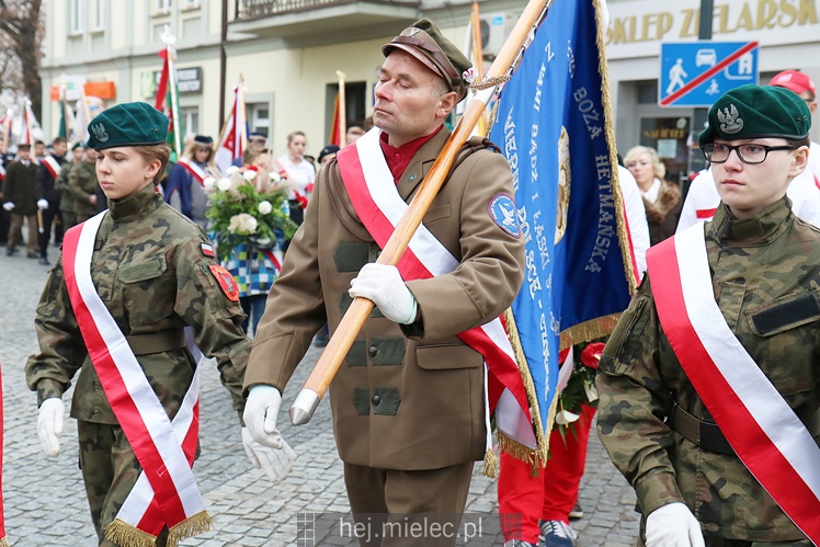 Mielczanie obchodzą Rocznicę Odzyskania Niepodległości przez Polskę