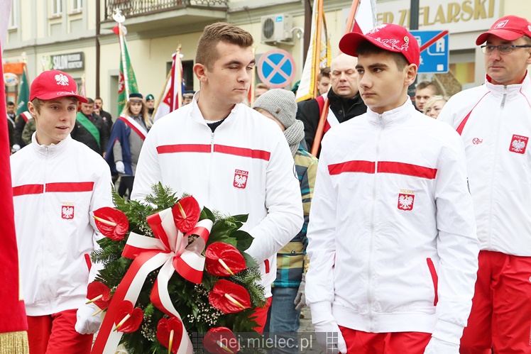 Mielczanie obchodzą Rocznicę Odzyskania Niepodległości przez Polskę