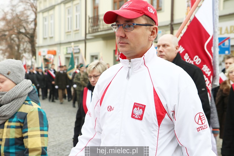 Mielczanie obchodzą Rocznicę Odzyskania Niepodległości przez Polskę