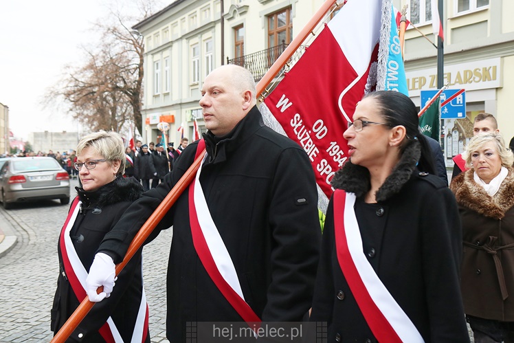 Mielczanie obchodzą Rocznicę Odzyskania Niepodległości przez Polskę