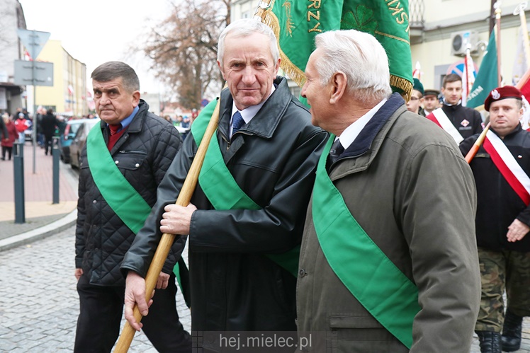 Mielczanie obchodzą Rocznicę Odzyskania Niepodległości przez Polskę