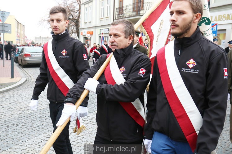 Mielczanie obchodzą Rocznicę Odzyskania Niepodległości przez Polskę