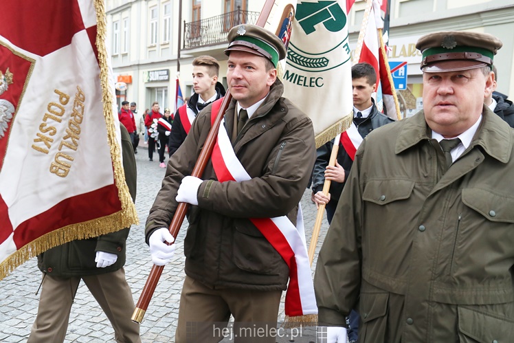 Mielczanie obchodzą Rocznicę Odzyskania Niepodległości przez Polskę