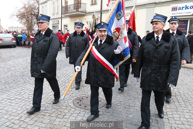 Mielczanie obchodzą Rocznicę Odzyskania Niepodległości przez Polskę