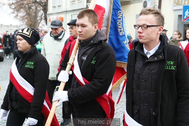 Mielczanie obchodzą Rocznicę Odzyskania Niepodległości przez Polskę