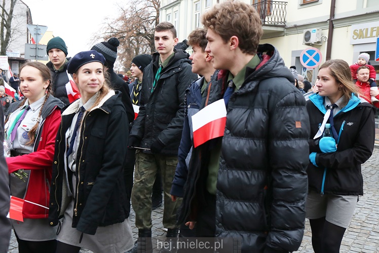 Mielczanie obchodzą Rocznicę Odzyskania Niepodległości przez Polskę