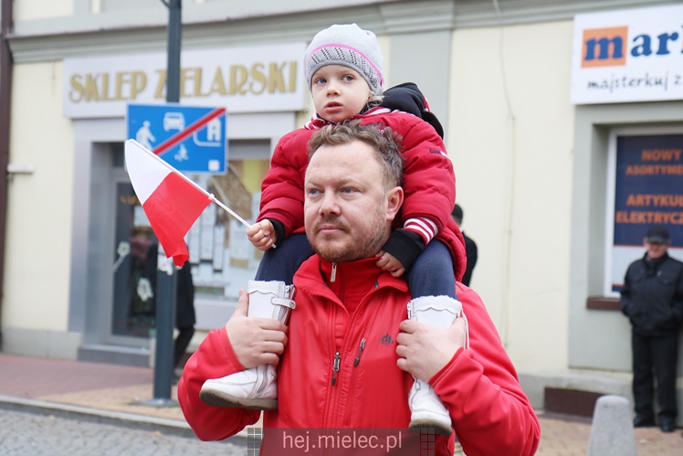 Mielczanie obchodzą Rocznicę Odzyskania Niepodległości przez Polskę