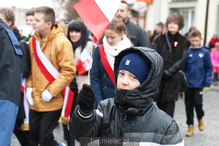 Mielczanie obchodzą Rocznicę Odzyskania Niepodległości przez Polskę