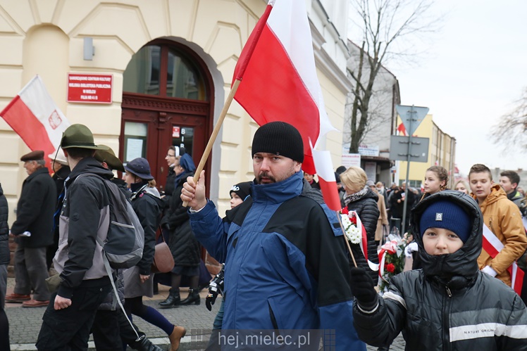Mielczanie obchodzą Rocznicę Odzyskania Niepodległości przez Polskę