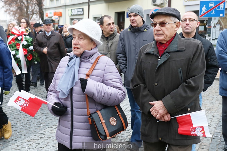 Mielczanie obchodzą Rocznicę Odzyskania Niepodległości przez Polskę