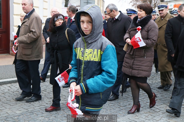 Mielczanie obchodzą Rocznicę Odzyskania Niepodległości przez Polskę