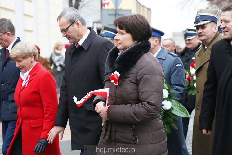 Mielczanie obchodzą Rocznicę Odzyskania Niepodległości przez Polskę