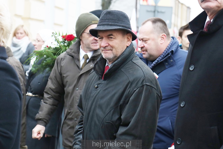 Mielczanie obchodzą Rocznicę Odzyskania Niepodległości przez Polskę