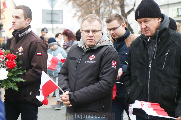 Mielczanie obchodzą Rocznicę Odzyskania Niepodległości przez Polskę