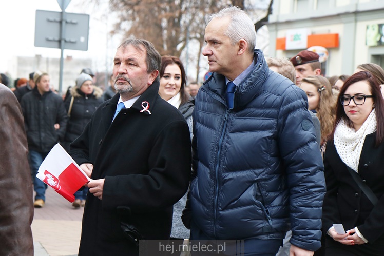 Mielczanie obchodzą Rocznicę Odzyskania Niepodległości przez Polskę