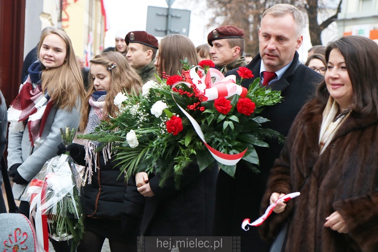 Mielczanie obchodzą Rocznicę Odzyskania Niepodległości przez Polskę