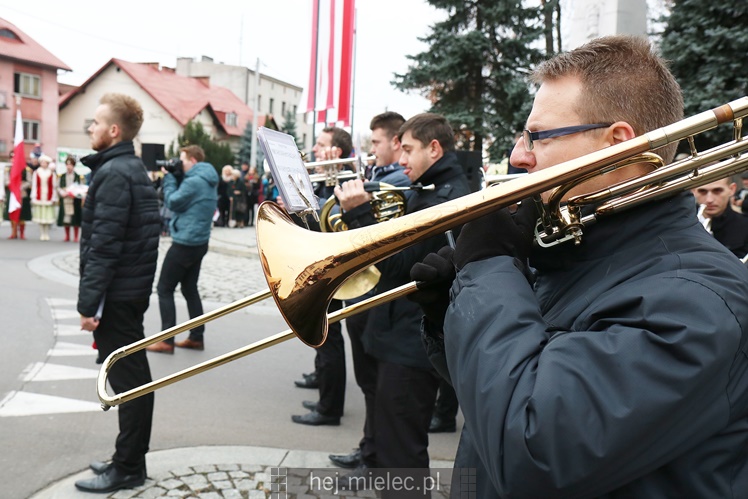 Mielczanie obchodzą Rocznicę Odzyskania Niepodległości przez Polskę