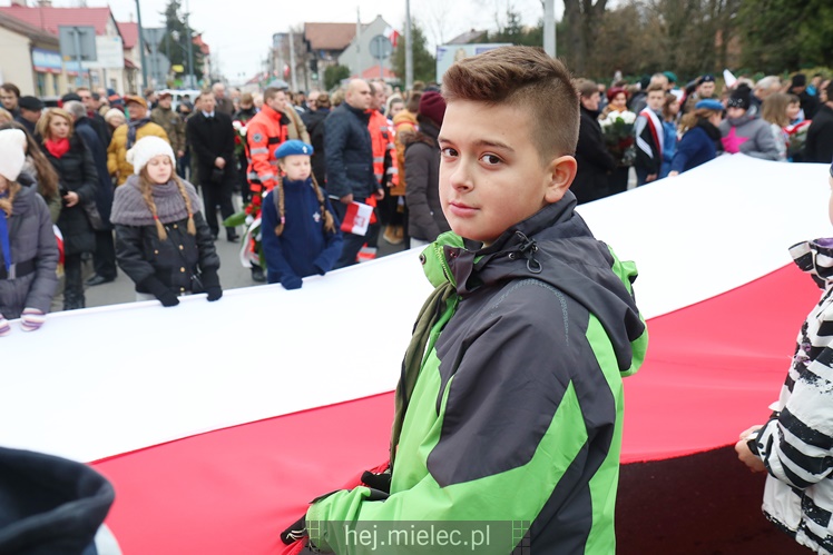 Mielczanie obchodzą Rocznicę Odzyskania Niepodległości przez Polskę