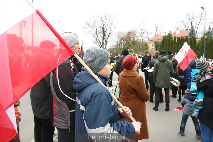Mielczanie obchodzą Rocznicę Odzyskania Niepodległości przez Polskę