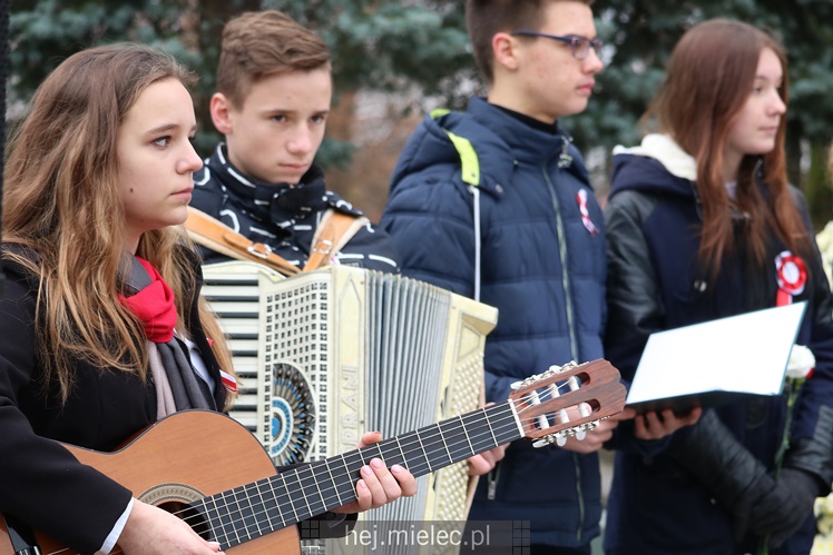 Mielczanie obchodzą Rocznicę Odzyskania Niepodległości przez Polskę