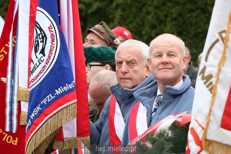 Mielczanie obchodzą Rocznicę Odzyskania Niepodległości przez Polskę