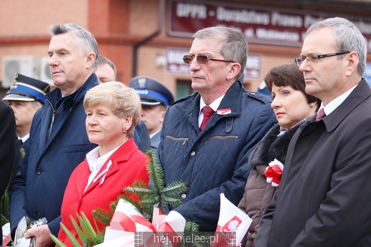 Mielczanie obchodzą Rocznicę Odzyskania Niepodległości przez Polskę