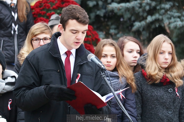 Mielczanie obchodzą Rocznicę Odzyskania Niepodległości przez Polskę
