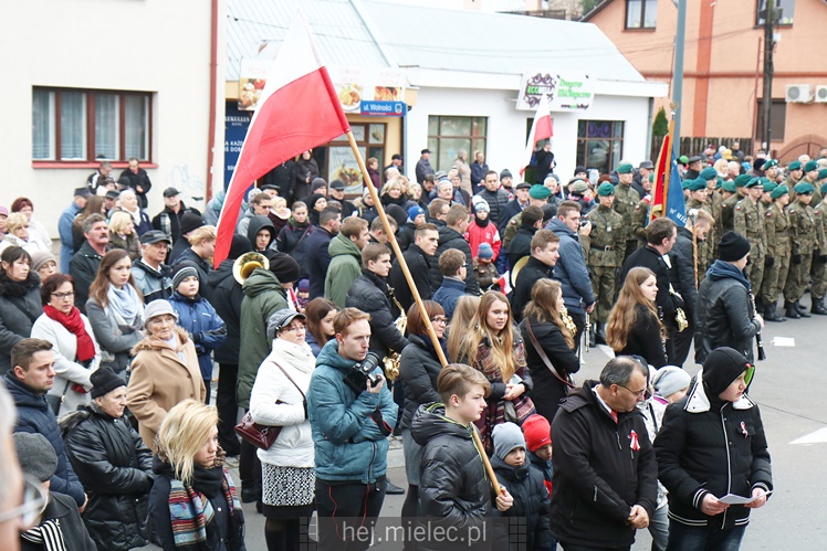 Mielczanie obchodzą Rocznicę Odzyskania Niepodległości przez Polskę