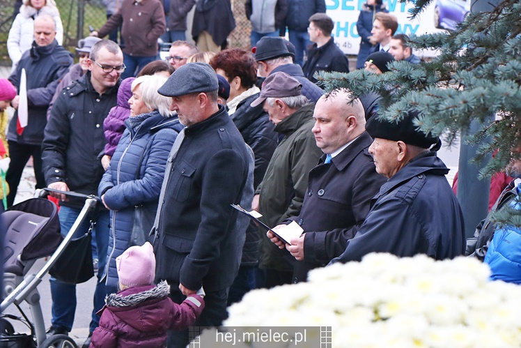Mielczanie obchodzą Rocznicę Odzyskania Niepodległości przez Polskę
