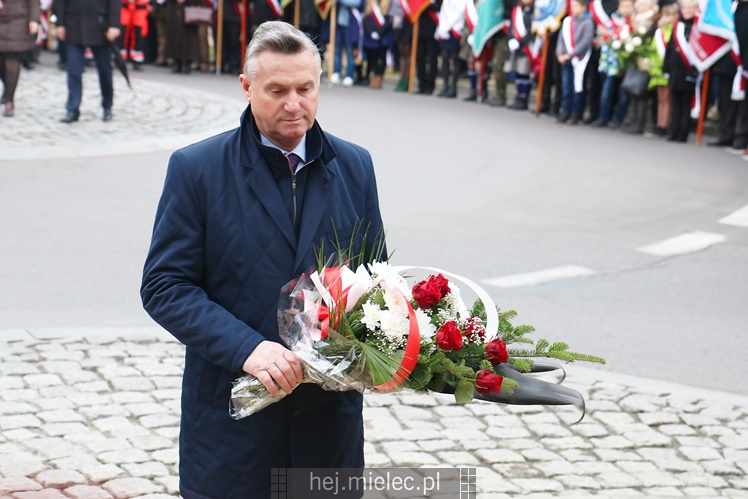 Mielczanie obchodzą Rocznicę Odzyskania Niepodległości przez Polskę