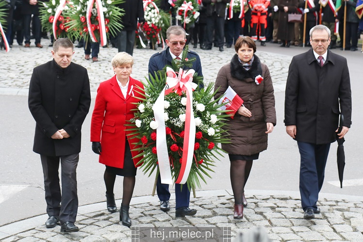 Mielczanie obchodzą Rocznicę Odzyskania Niepodległości przez Polskę