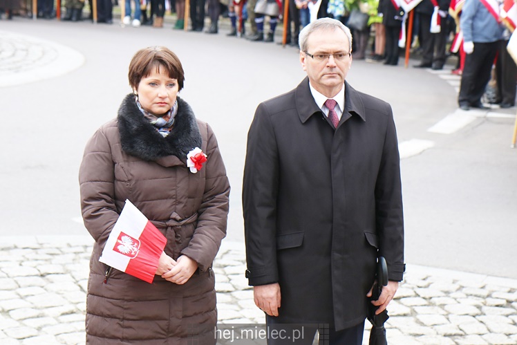 Mielczanie obchodzą Rocznicę Odzyskania Niepodległości przez Polskę