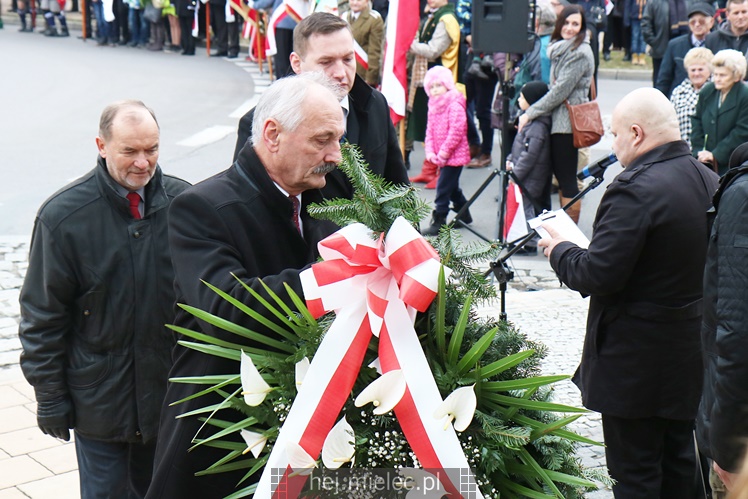 Mielczanie obchodzą Rocznicę Odzyskania Niepodległości przez Polskę