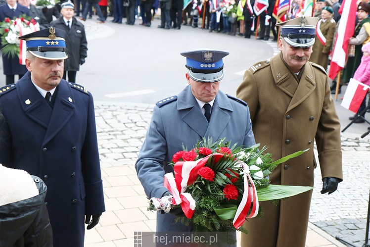 Mielczanie obchodzą Rocznicę Odzyskania Niepodległości przez Polskę