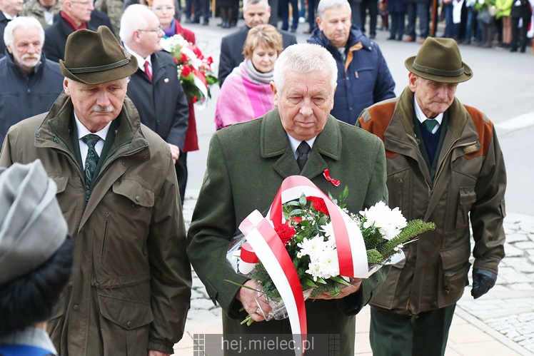 Mielczanie obchodzą Rocznicę Odzyskania Niepodległości przez Polskę