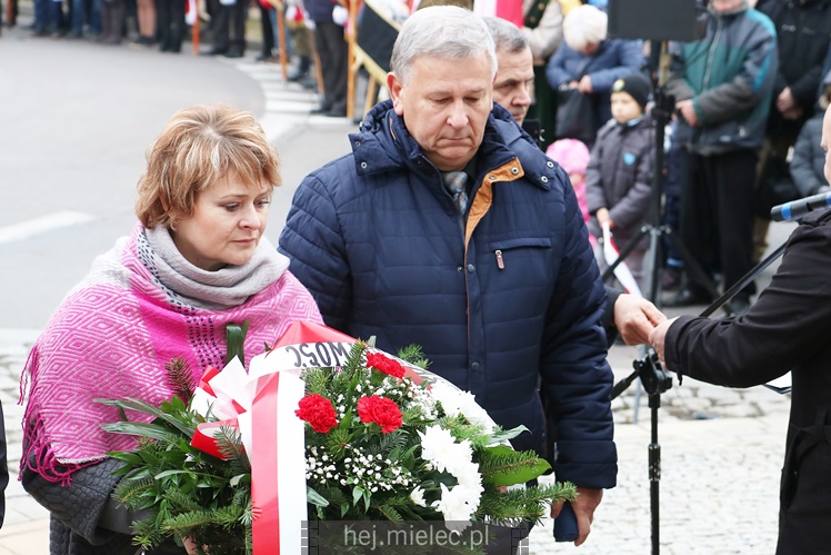 Mielczanie obchodzą Rocznicę Odzyskania Niepodległości przez Polskę