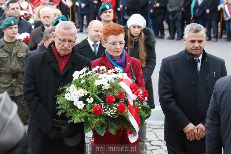 Mielczanie obchodzą Rocznicę Odzyskania Niepodległości przez Polskę