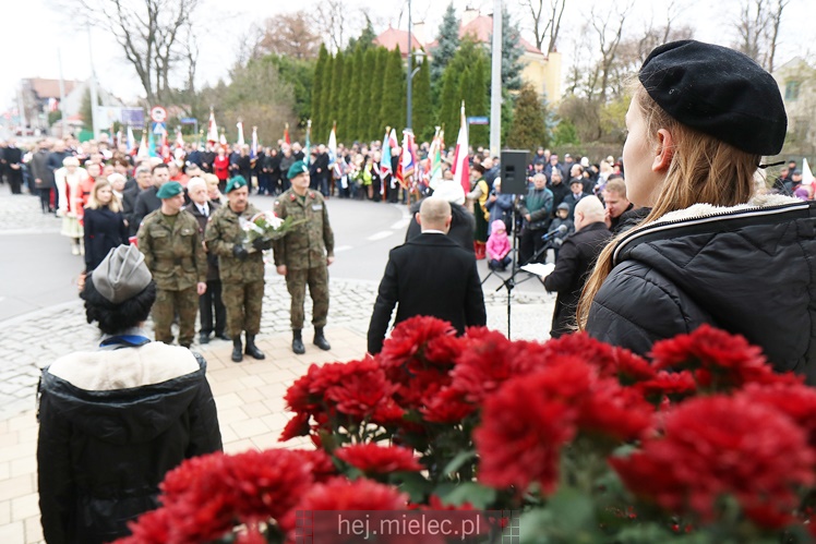 Mielczanie obchodzą Rocznicę Odzyskania Niepodległości przez Polskę