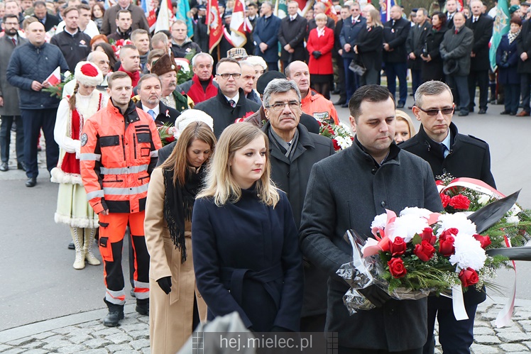 Mielczanie obchodzą Rocznicę Odzyskania Niepodległości przez Polskę