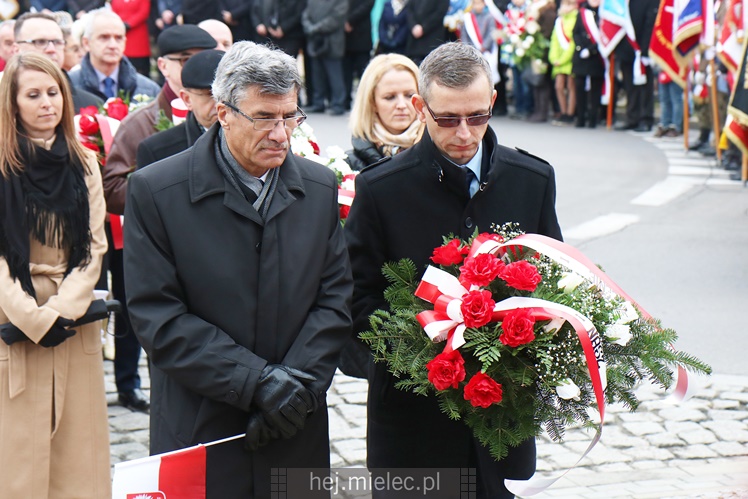 Mielczanie obchodzą Rocznicę Odzyskania Niepodległości przez Polskę