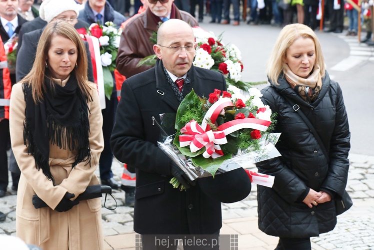 Mielczanie obchodzą Rocznicę Odzyskania Niepodległości przez Polskę